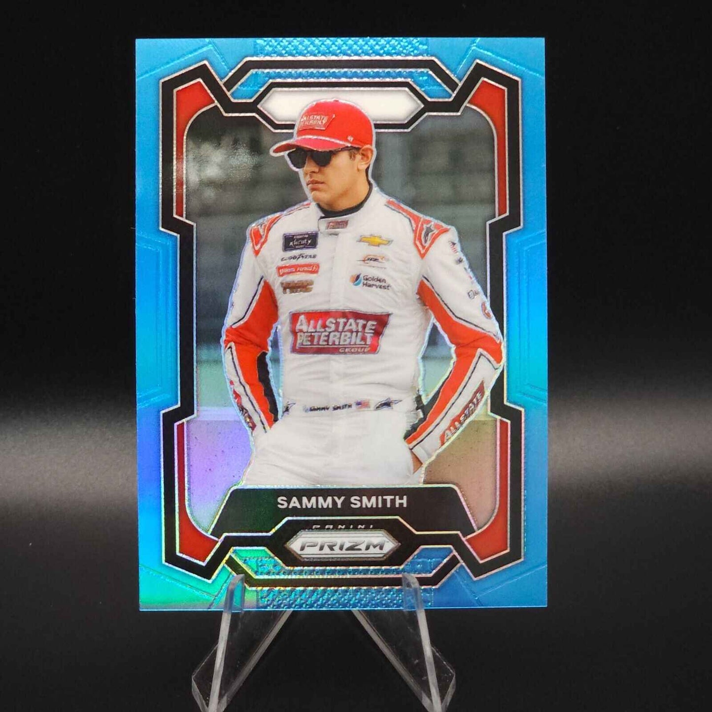 2024 Panini Prizm - Carolina Blue Prizm #29 Sammy Smith /49