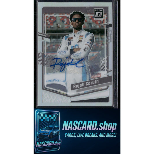 2024 Donruss #32 Rajah Caruth Optic Signatures