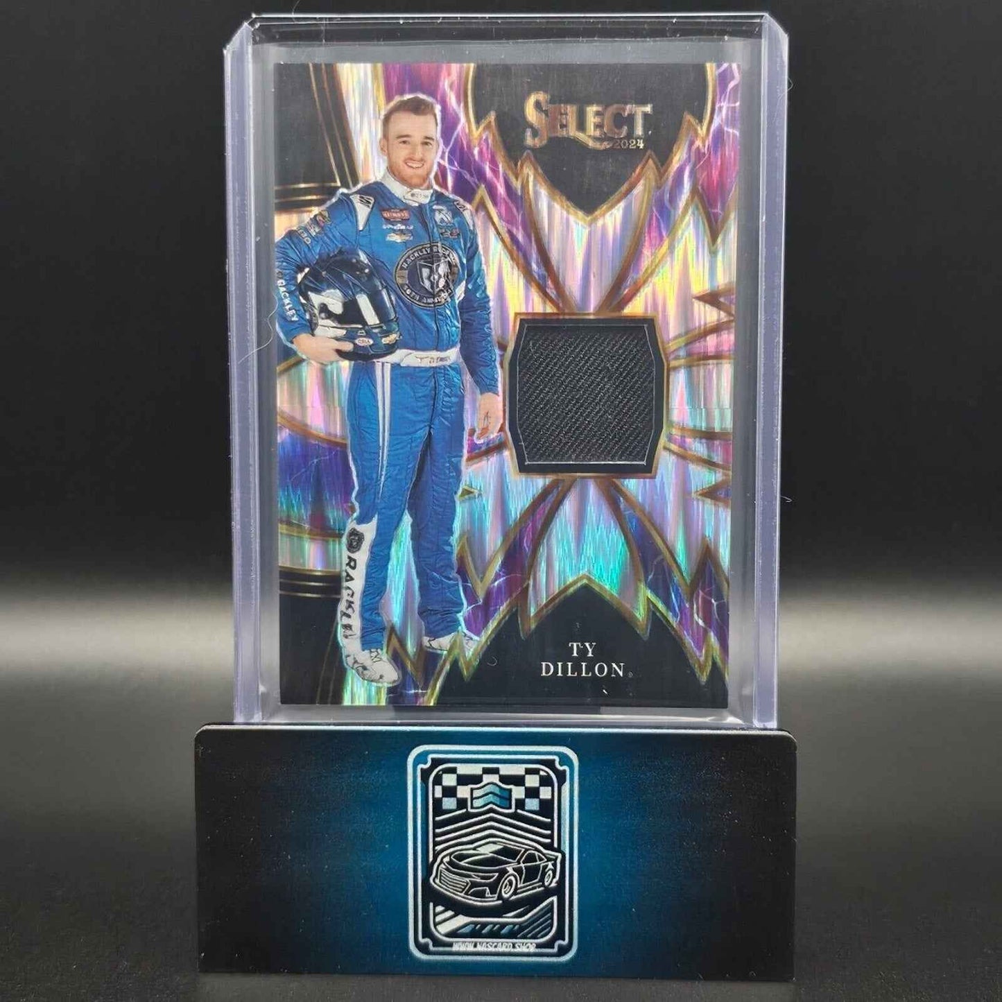 2024 Panini Select - Sparks Flash Prizm #S-TYD Ty Dillon (MEM)