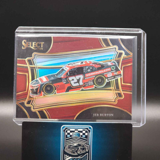 2024 Panini Select - Pit Road Maroon Prizm #146 Jeb Burton /125