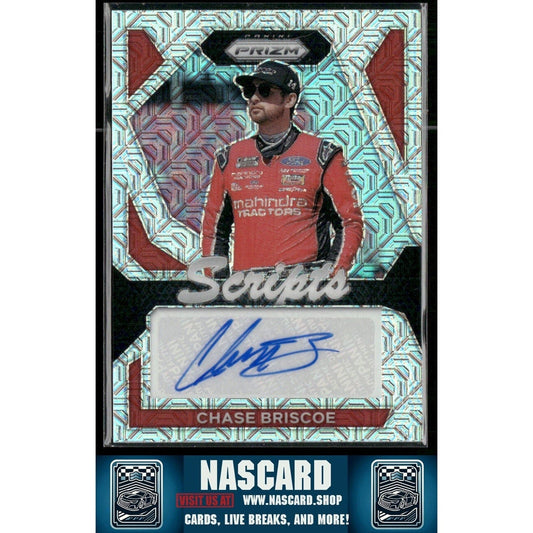 2024 Panini Prizm Racing Scripts Mojo Prizm Chase Briscoe /25