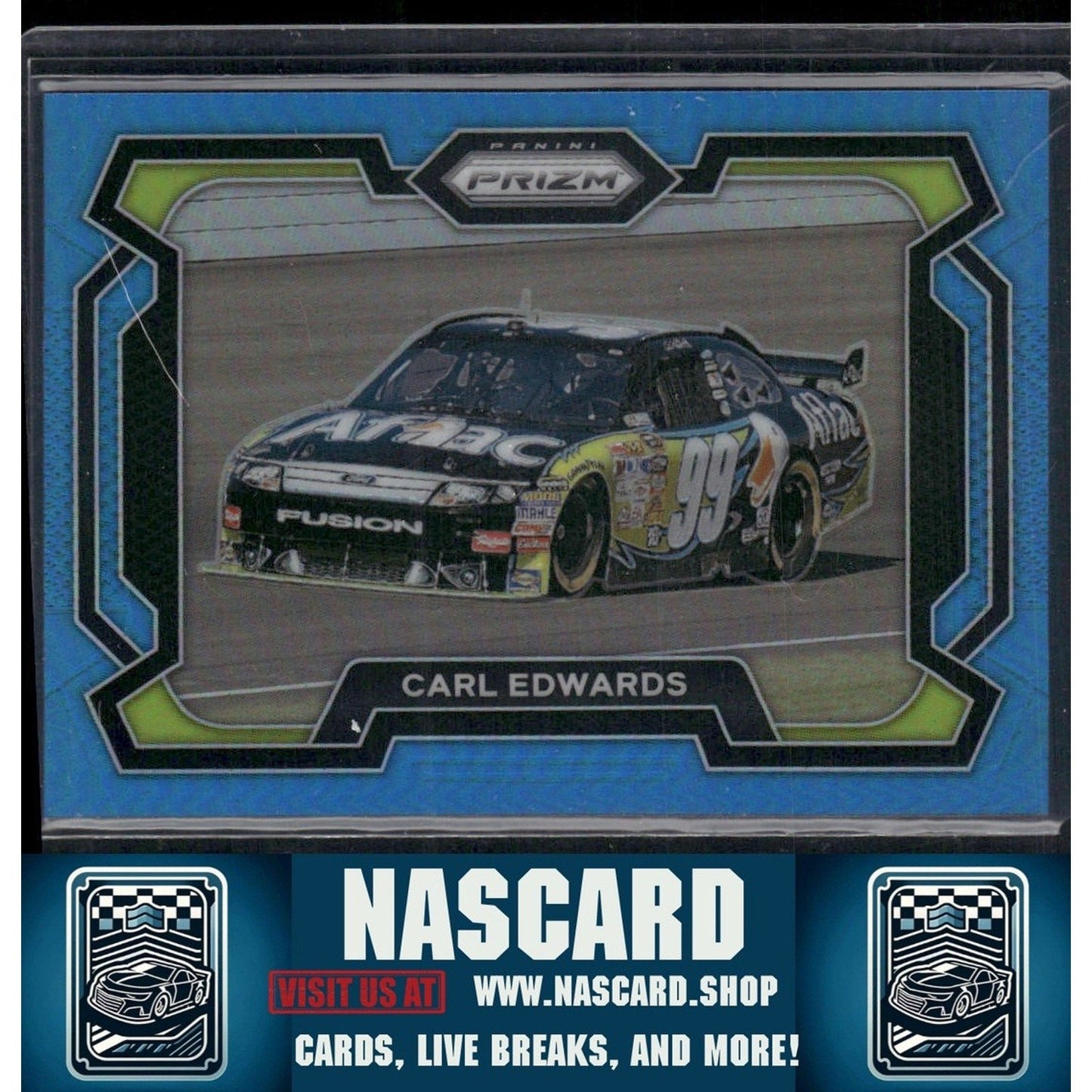 2024 Panini Prizm #70 Carl Edwards Carolina Blue