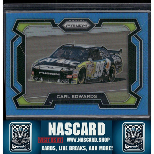 2024 Panini Prizm #70 Carl Edwards Carolina Blue