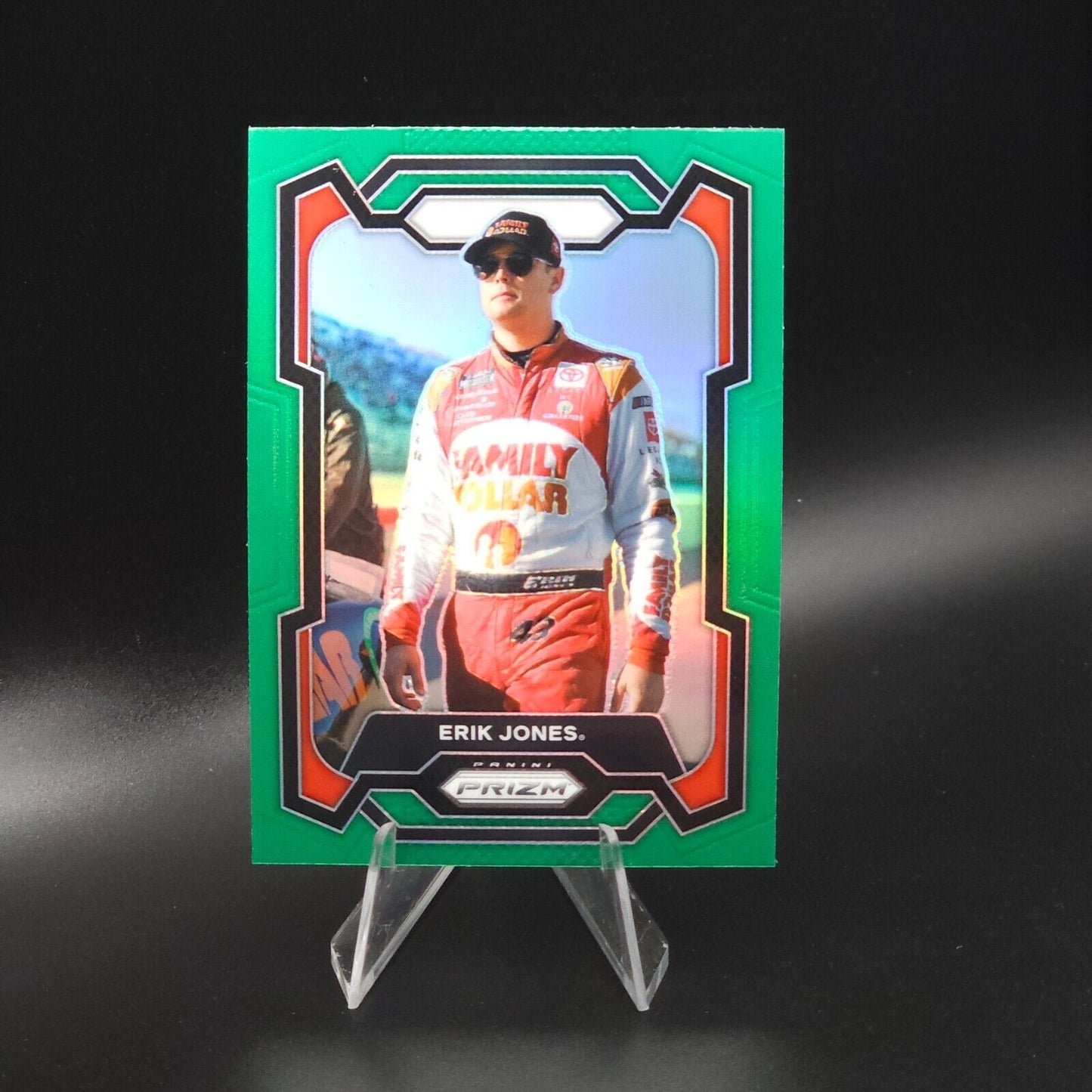 2024 Panini Prizm - Green Prizm #12 Erik Jones
