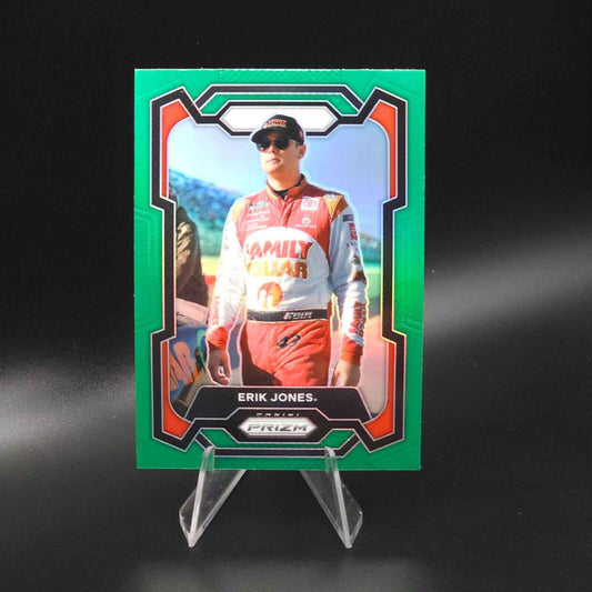 2024 Panini Prizm - Green Prizm #12 Erik Jones