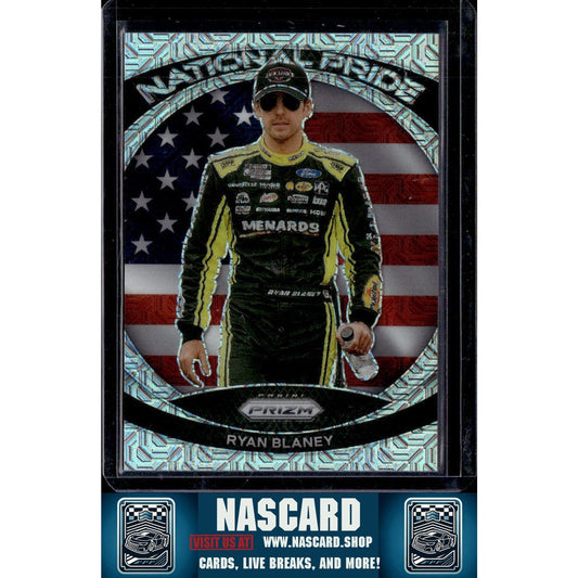 2024 Panini Prizm #6 Ryan Blaney National Pride Mojo #/25
