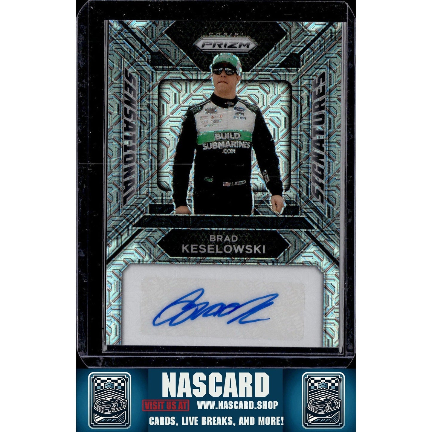 2024 Panini Prizm #SS-BKI Brad Keselowski Sensational Signatures Mojo #/25