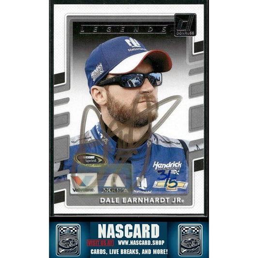 2018 Panini Donruss NASCAR - Legends Buy Back Autographs Dale Earnhardt Jr. 3/5