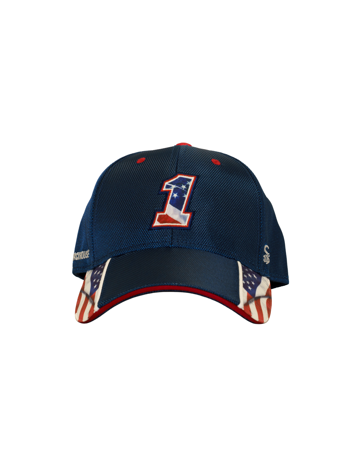 Ross Chastain #1 Americana Navy Snapback Hat