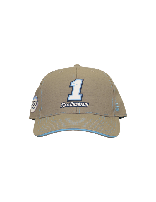 Ross Chastain #1 Grey Performance Adjustable Hat
