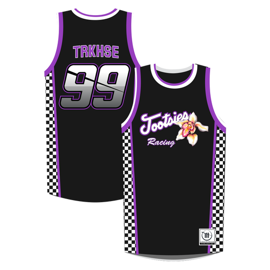 Daniel Suárez #99 Tootsies x Trackhouse Black Basketball Jersey