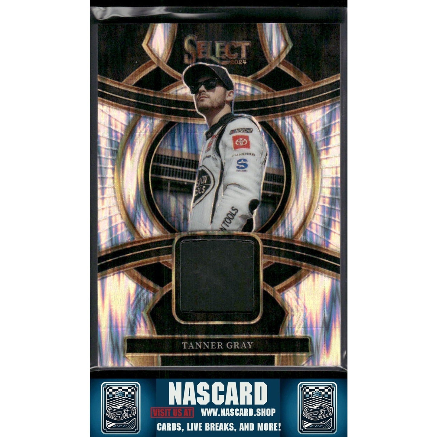 2024 Panini Select #SS-TAG Tanner Gray Selective Swatches Flash Prizms