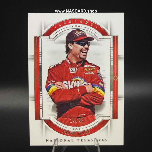 2024 Panini National Treasures Legends #99 Ernie Irvin 24/49