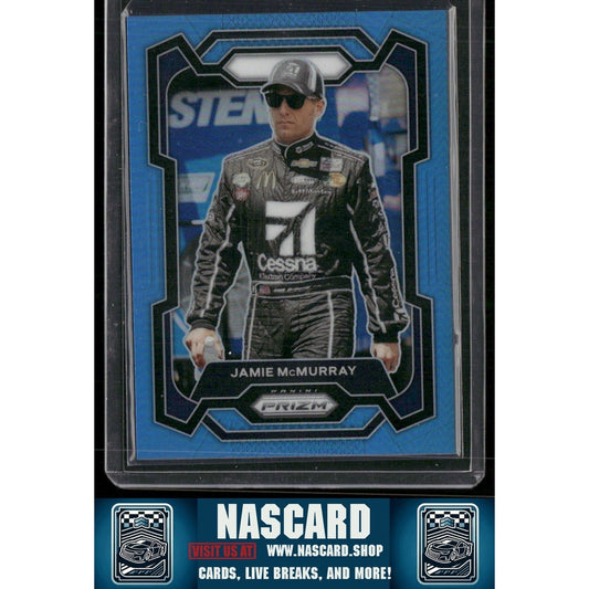 2024 Panini Prizm #46 Jamie McMurray Carolina Blue #/49