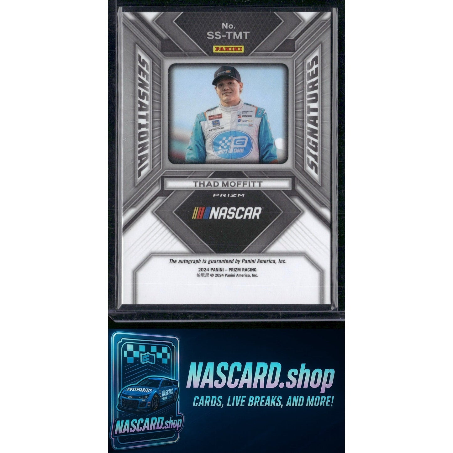 2024 Panini Prizm #SS-TMT Thad Moffitt Sensational Signatures