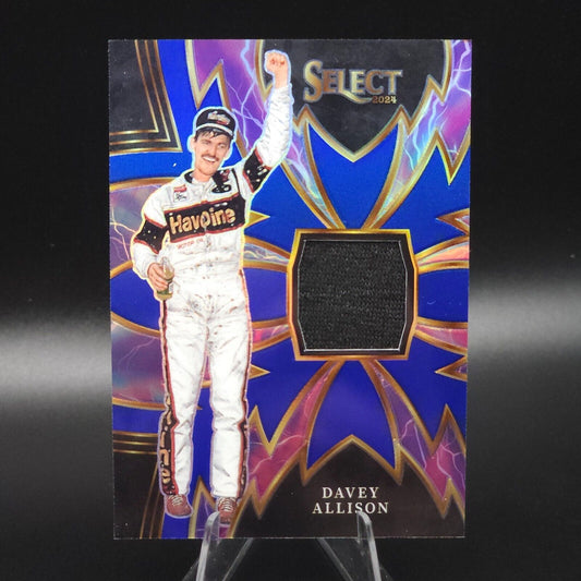 2024 Panini Select Sparks Blue Prizm Davey Allison /35