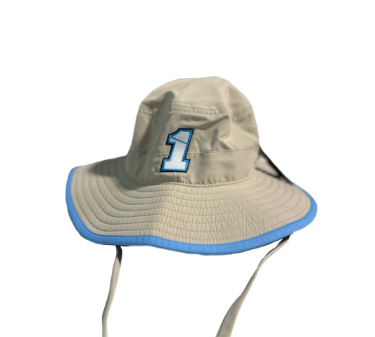 Ross Chastain 1 Boonie Hat Stone under peak print