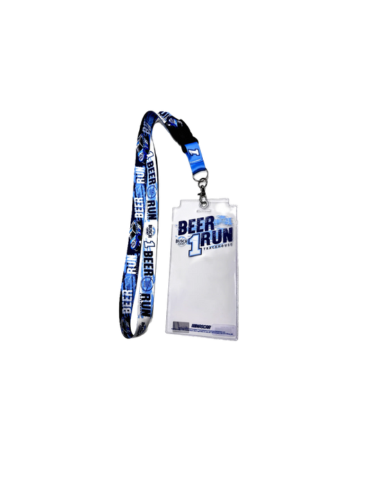 Ross Chastain #1 Busch Light BEER RUN! Credential Holder/Lanyard