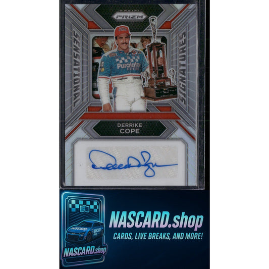 2024 Panini Prizm #SS-DCE Derrike Cope Sensational Signatures