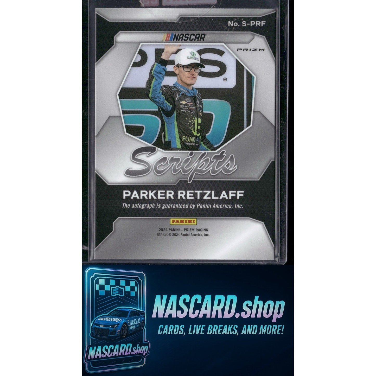 2024 Panini Prizm #S-PRF Parker Retzlaff Scripts