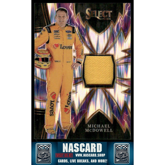 2024 Panini Select #S-MMD Michael McDowell Sparks Flash Prizms