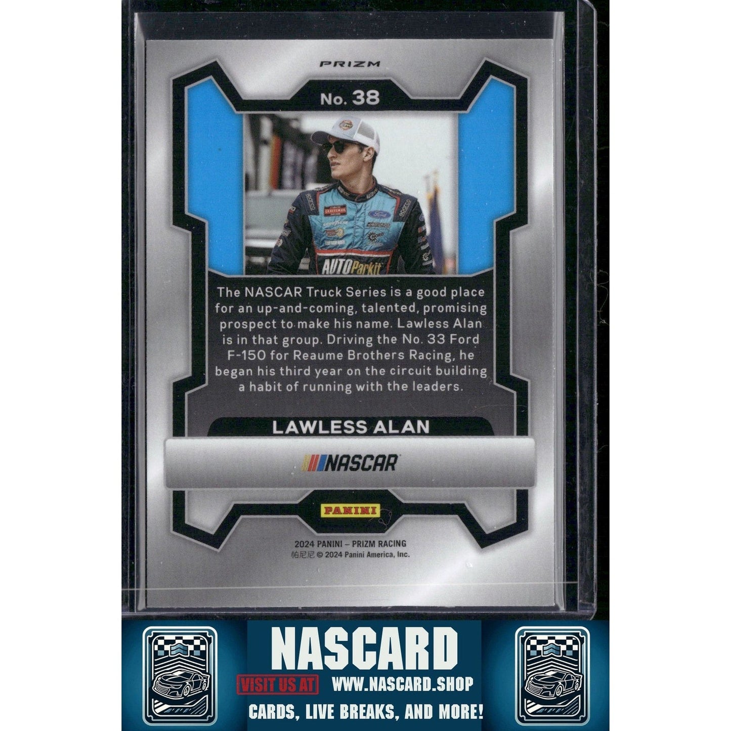 2024 Panini Prizm #38 Lawless Alan White Sparkle