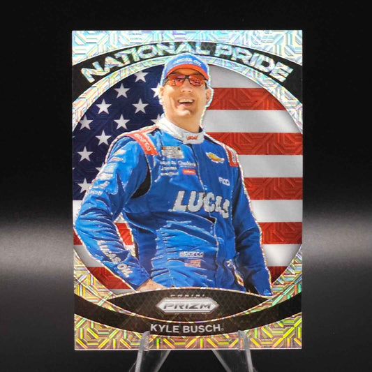2024 Panini Prizm Racing National Pride Mojo Prizm #4 Kyle Busch /25