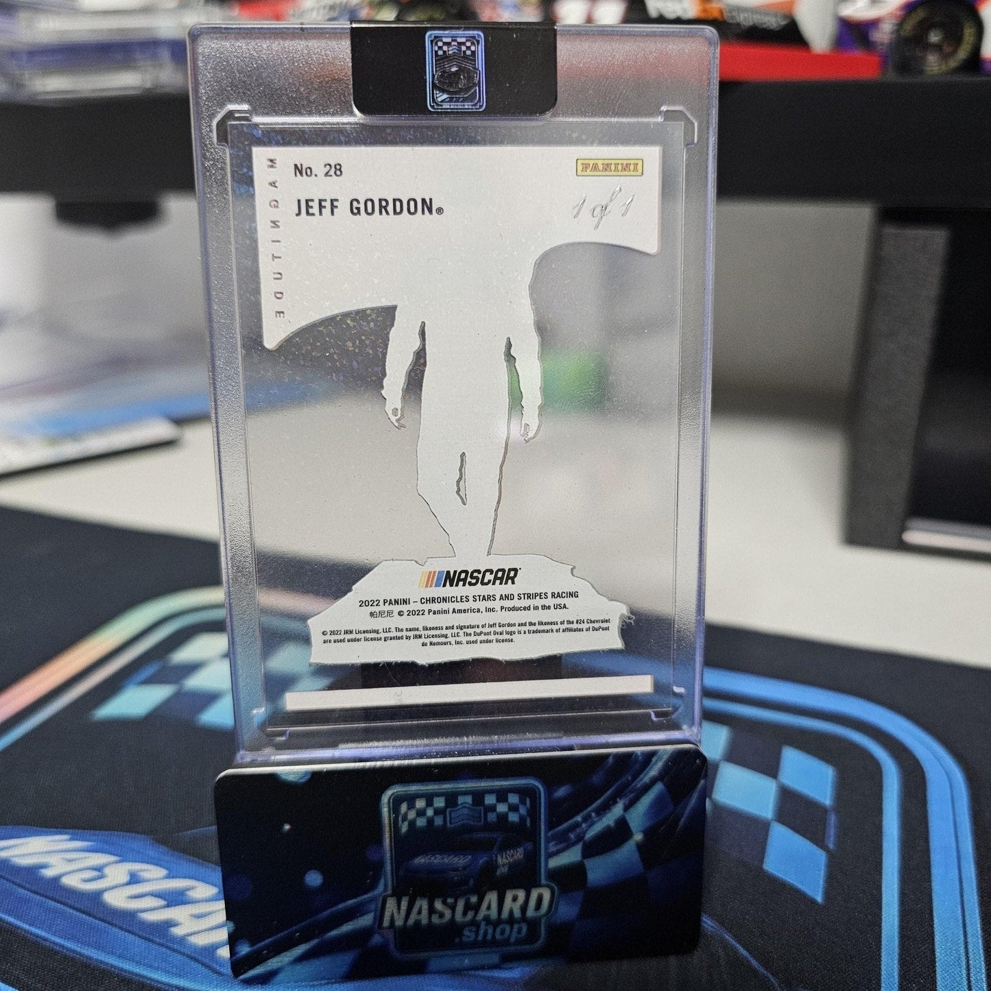 2022 Panini Chronicles #28 Jeff Gordon Magnitude Black #1/1