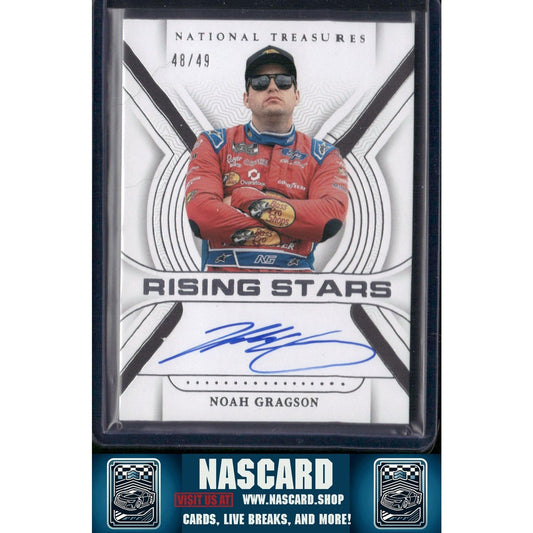 2024 Panini National Treasures #RS-NGG Noah Gragson Rising Stars #/49