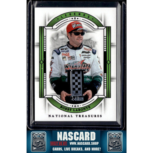 2024 Panini National Treasures #95 Bobby Labonte Purple #1/3