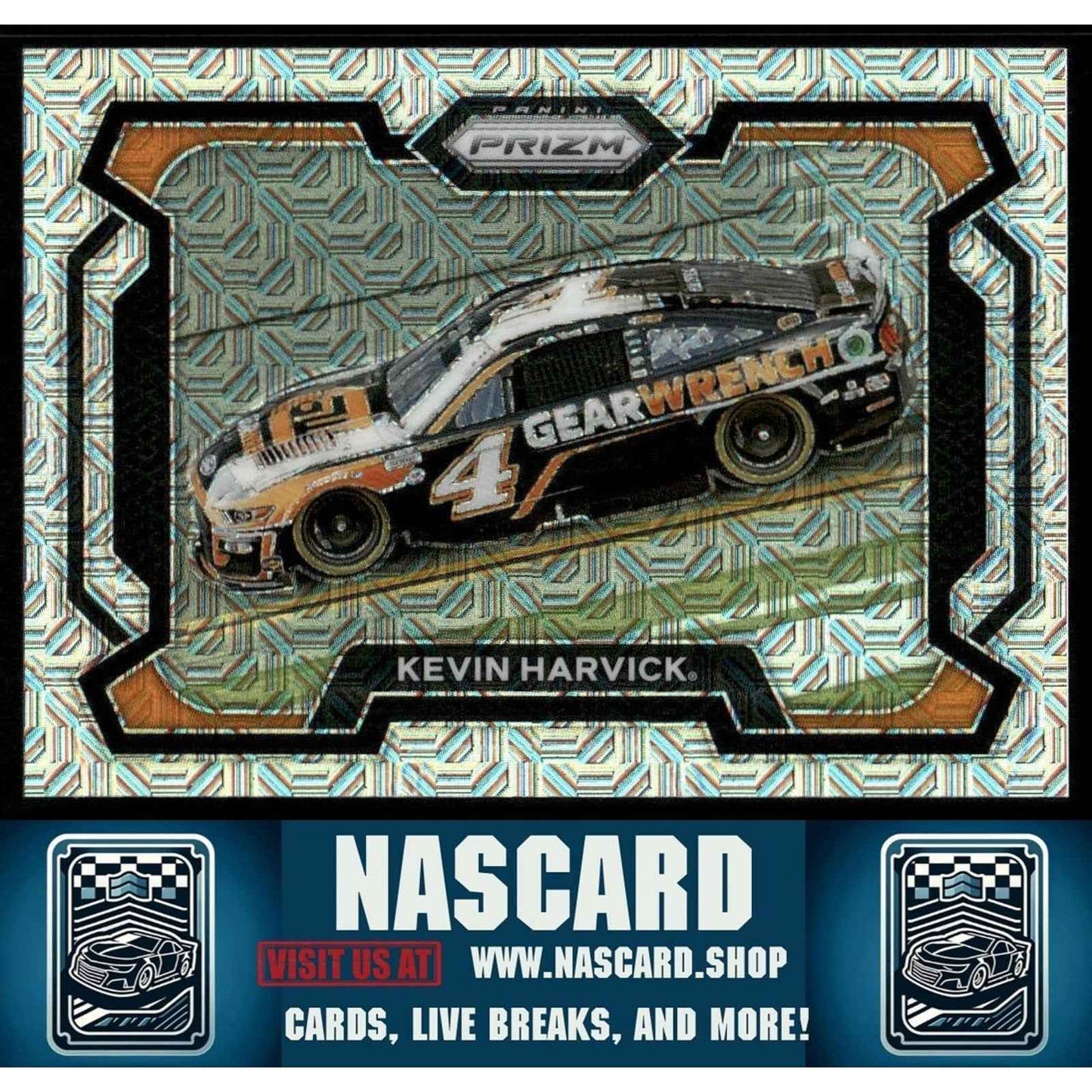 2024 Panini Prizm - Base Rides Mojo Prizm Kevin Harvick #75 /25
