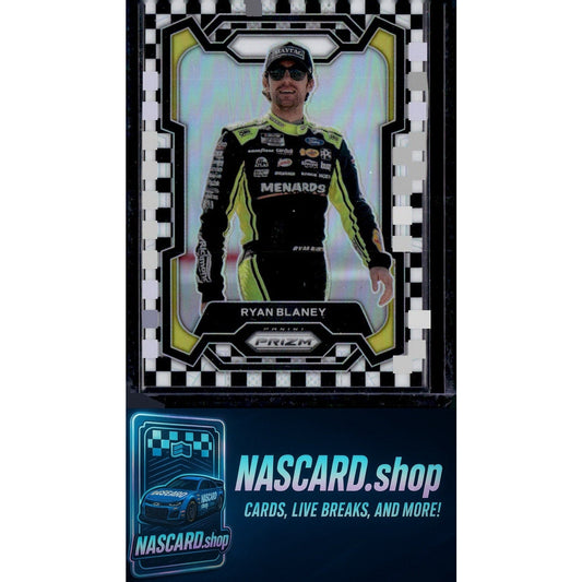 2024 Panini Prizm #50 Ryan Blaney Checkered Flag #/75