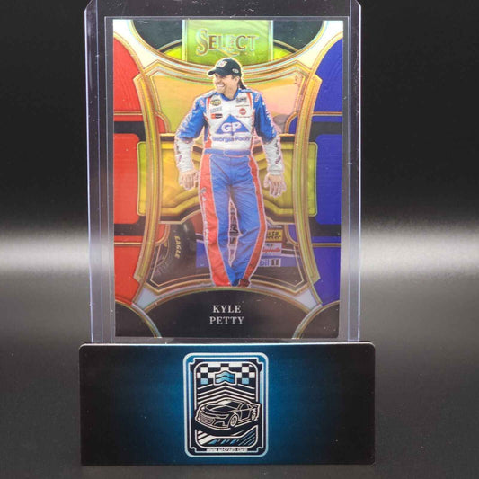 2024 Panini Select Racing Trackside Red and Blue Prizm #254 Kyle Petty /25