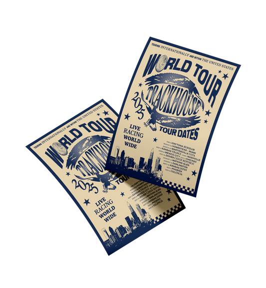 Trackhouse World Tour Poster